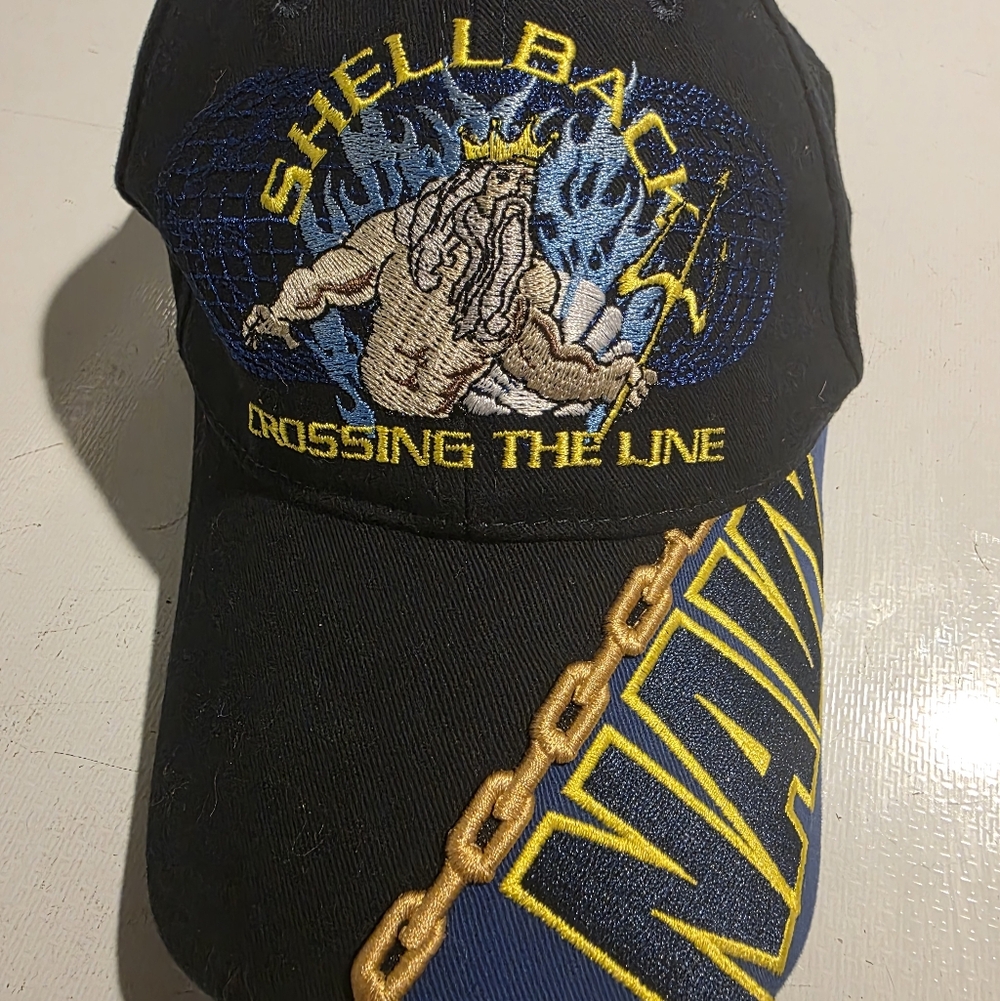 Shellback Navy Black Hat - image 1